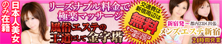 メンズエステ新宿のヘッダーイメージ