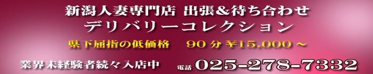 素人妻デリバリーコレクションのヘッダーイメージ